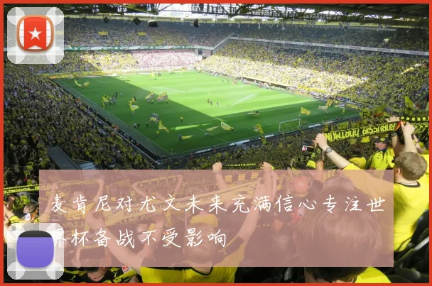 麦肯尼对尤文未来充满信心专注世界杯备战不受影响